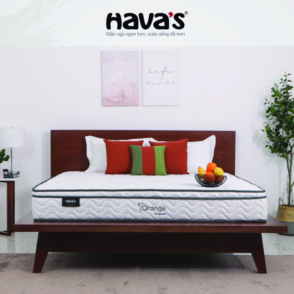 Nệm lò xo liên tục Havas Orange